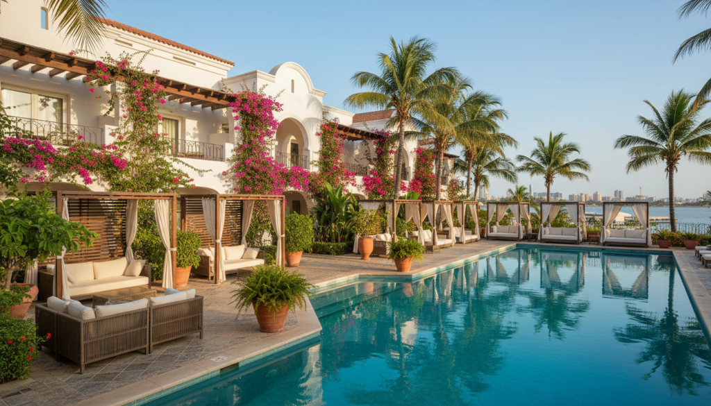 Abidjan : plongez dans une oasis méditerranéenne baignée de lumière solaire dans cet hôtel unique