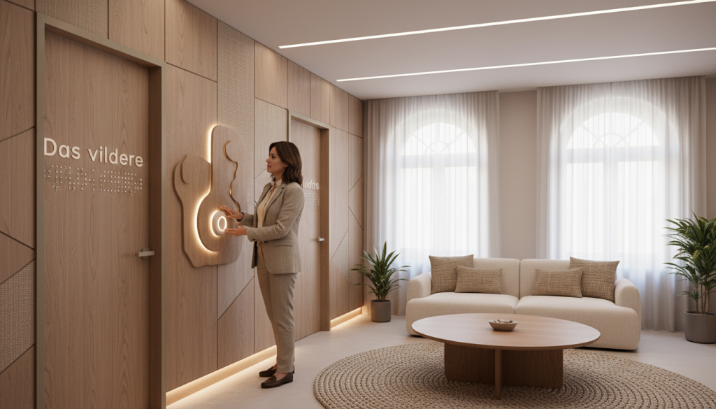 VIDÉO. En Maine-et-Loire, une décoratrice d&rsquo;intérieur invente un espace innovant dédié aux malvoyants