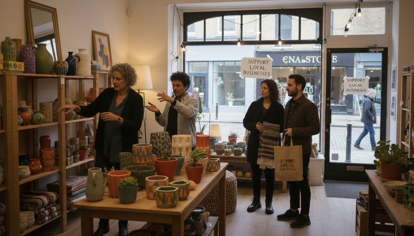 découvrez comment les boutiques de décoration locales innovent et s'adaptent pour surmonter la crise économique, prouvant que l'attente ne suffit pas pour survivre.