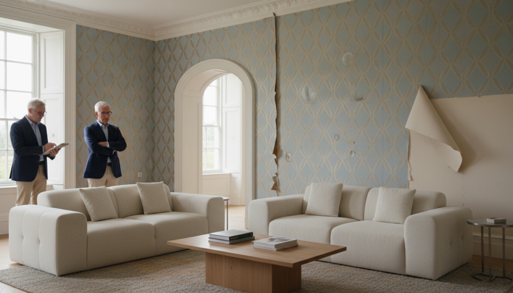 Déco : un expert star de la BBC met en garde contre cette erreur courante avec les revêtements muraux qui nuit à vos intérieurs