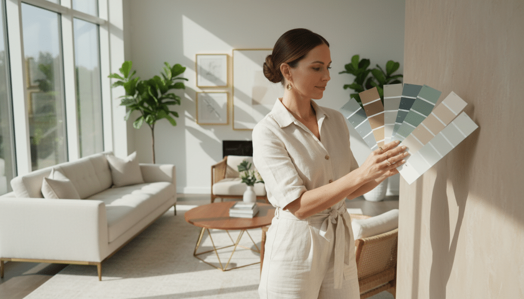 Les secrets d’une décoratrice d’intérieur pour ne plus jamais se tromper de couleur sur vos murs