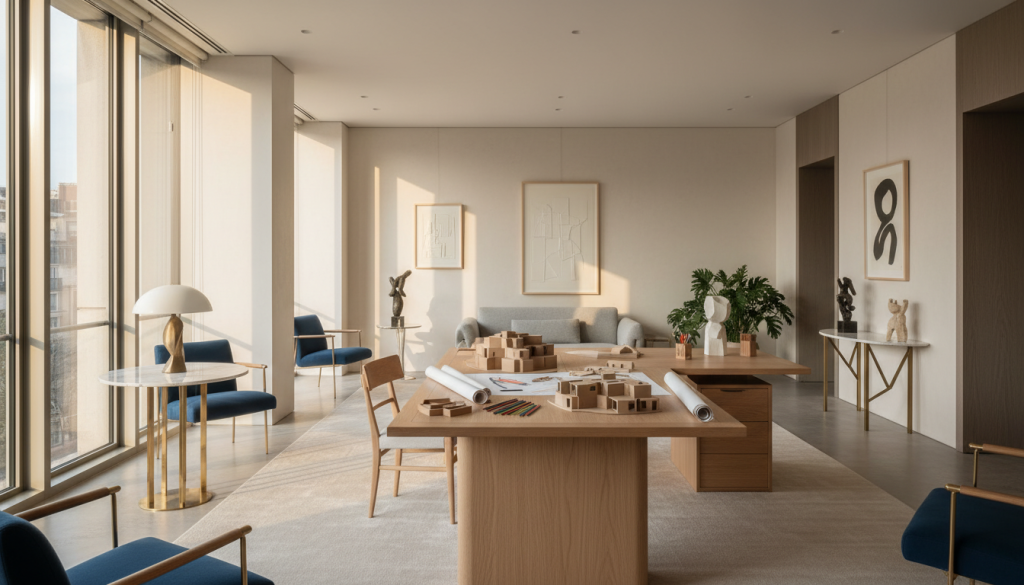 Plongée exclusive dans le nouvel espace de travail de l’architecte Pierre Yovanovitch