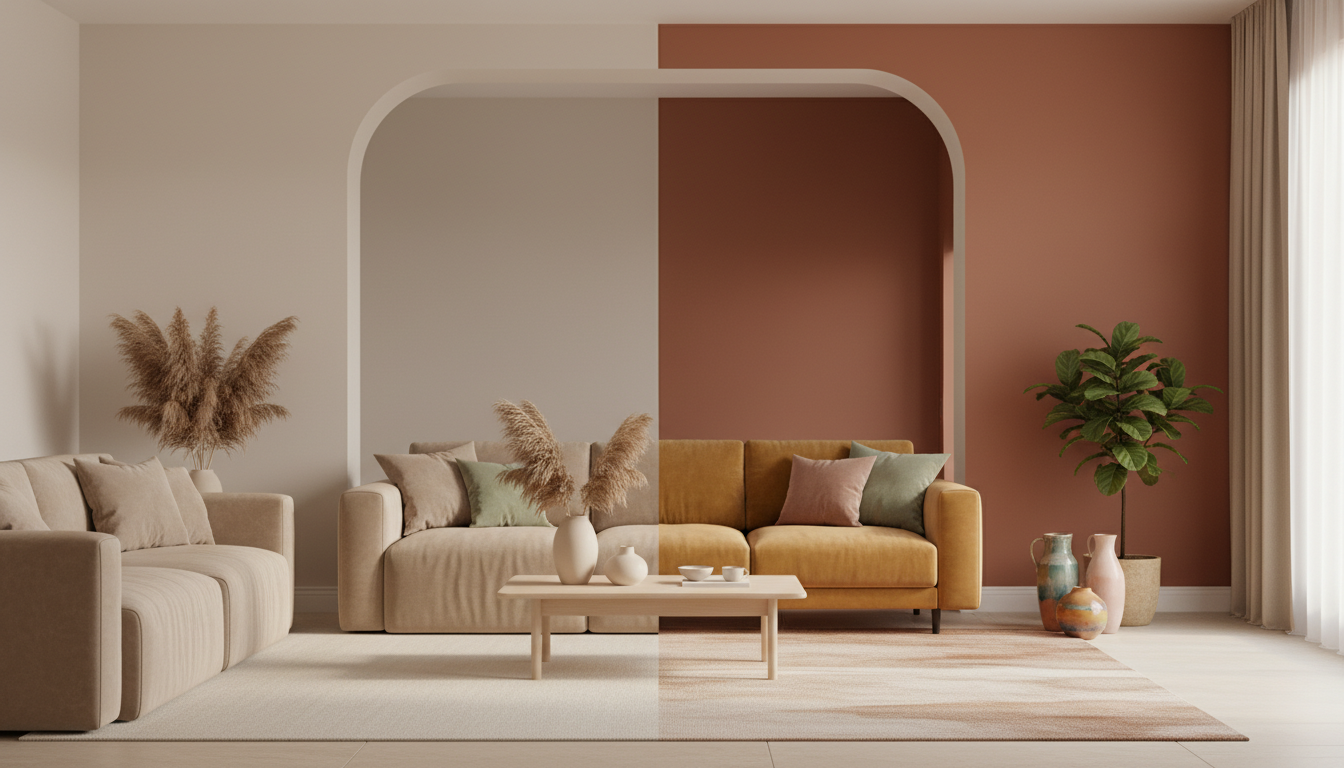 découvrez pourquoi une décoratrice d'intérieur déconseille le salon beige en 2026 et explorez les tendances couleurs incontournables pour une déco moderne et élégante.