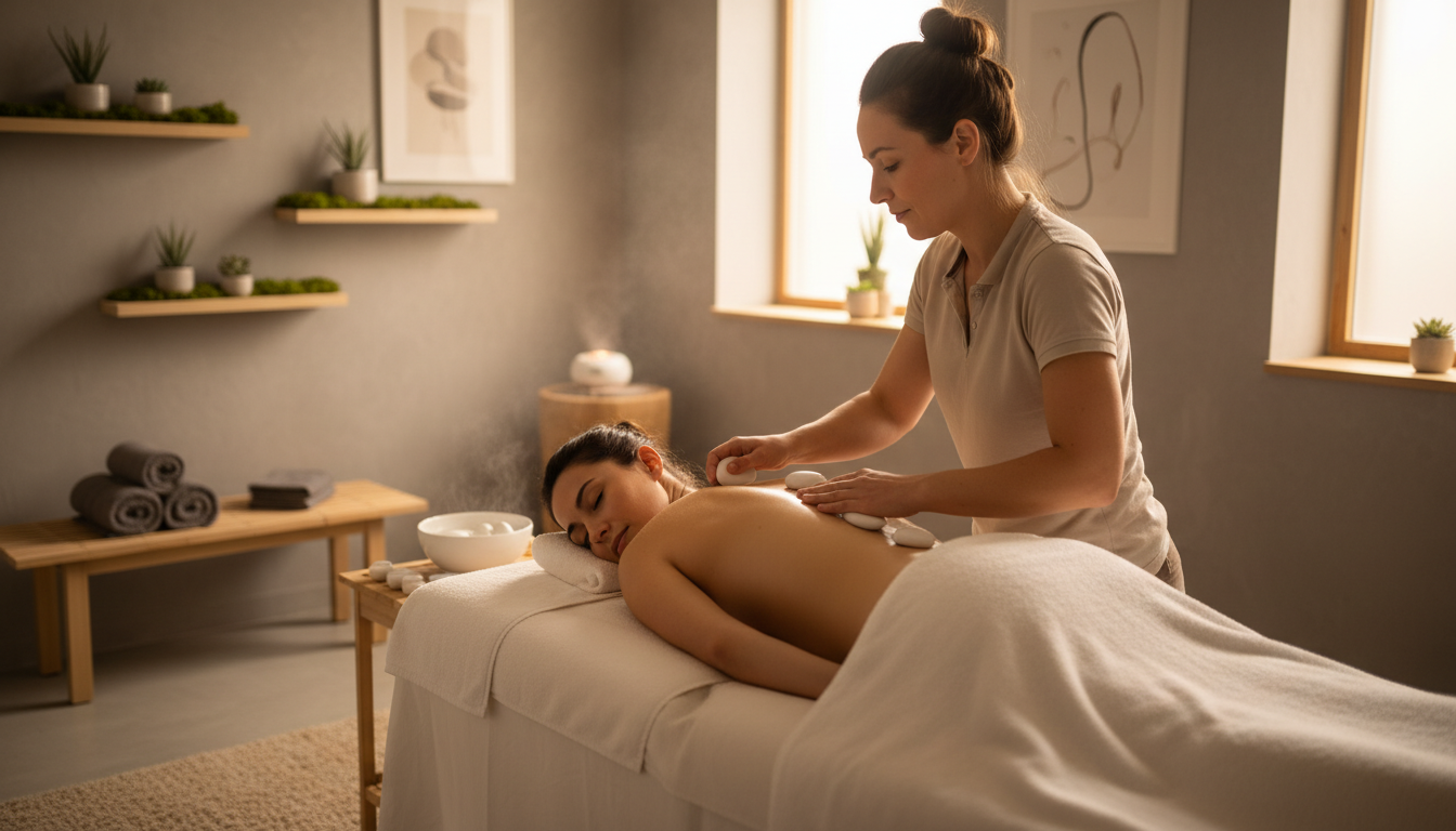 découvrez à limoges une expérience unique de détente avec un massage apaisant aux galets en porcelaine, conçu par une ancienne kinésithérapeute pour une relaxation profonde et innovante.