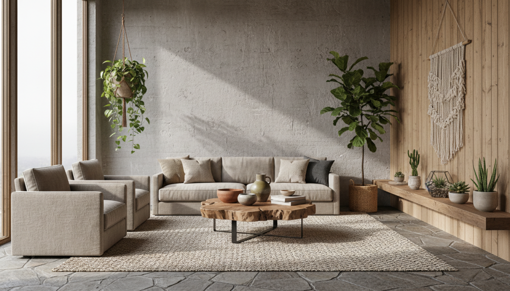 Décoration 2026 : L&rsquo;art du brut et du naturel pour sublimer votre intérieur