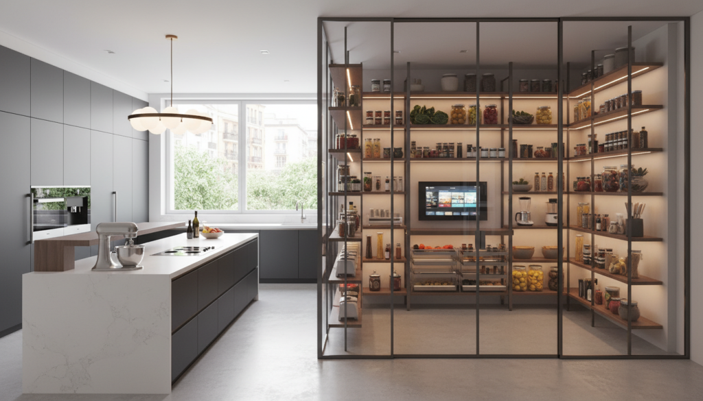 Fini l’îlot central : le garde-manger XXL, l’indispensable révolution des cuisines en 2026