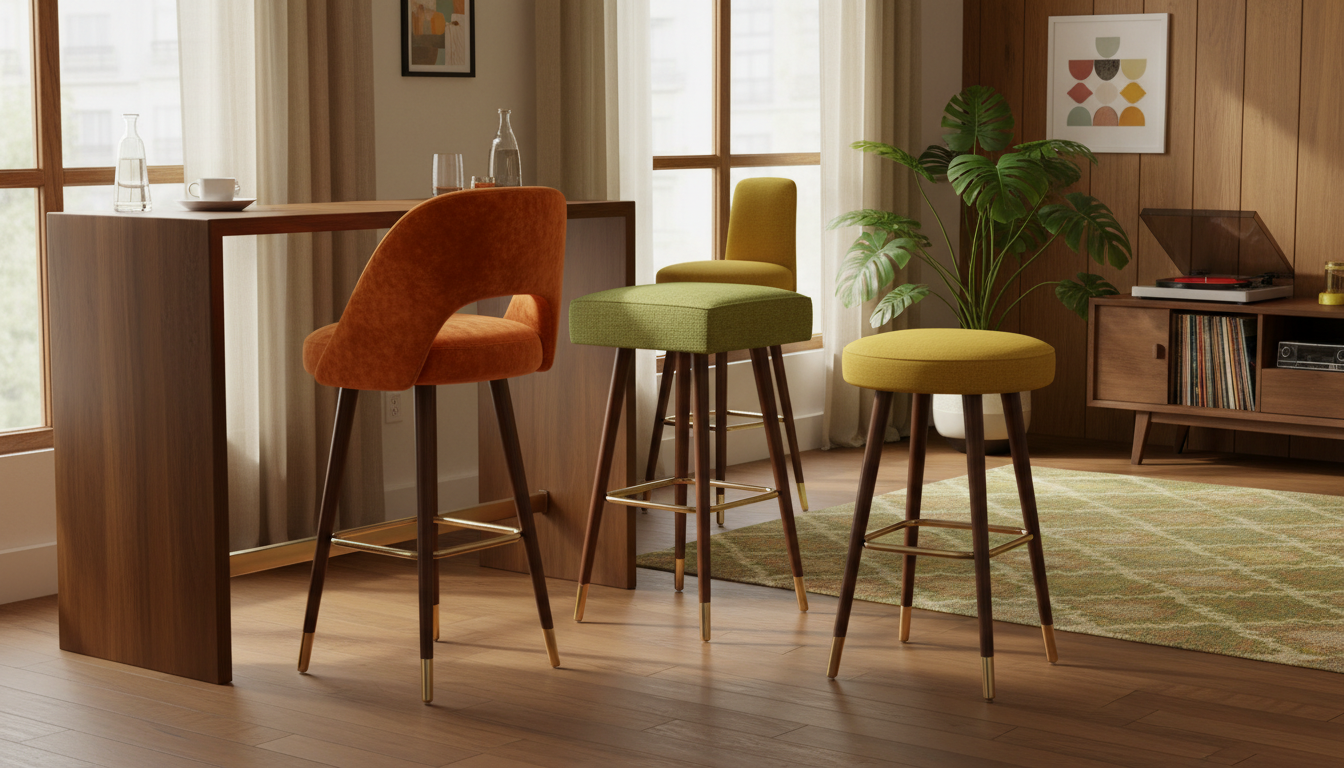 découvrez le retour des tabourets vintage des années 70, un incontournable de la déco rétro qui apporte charme et originalité à votre intérieur.