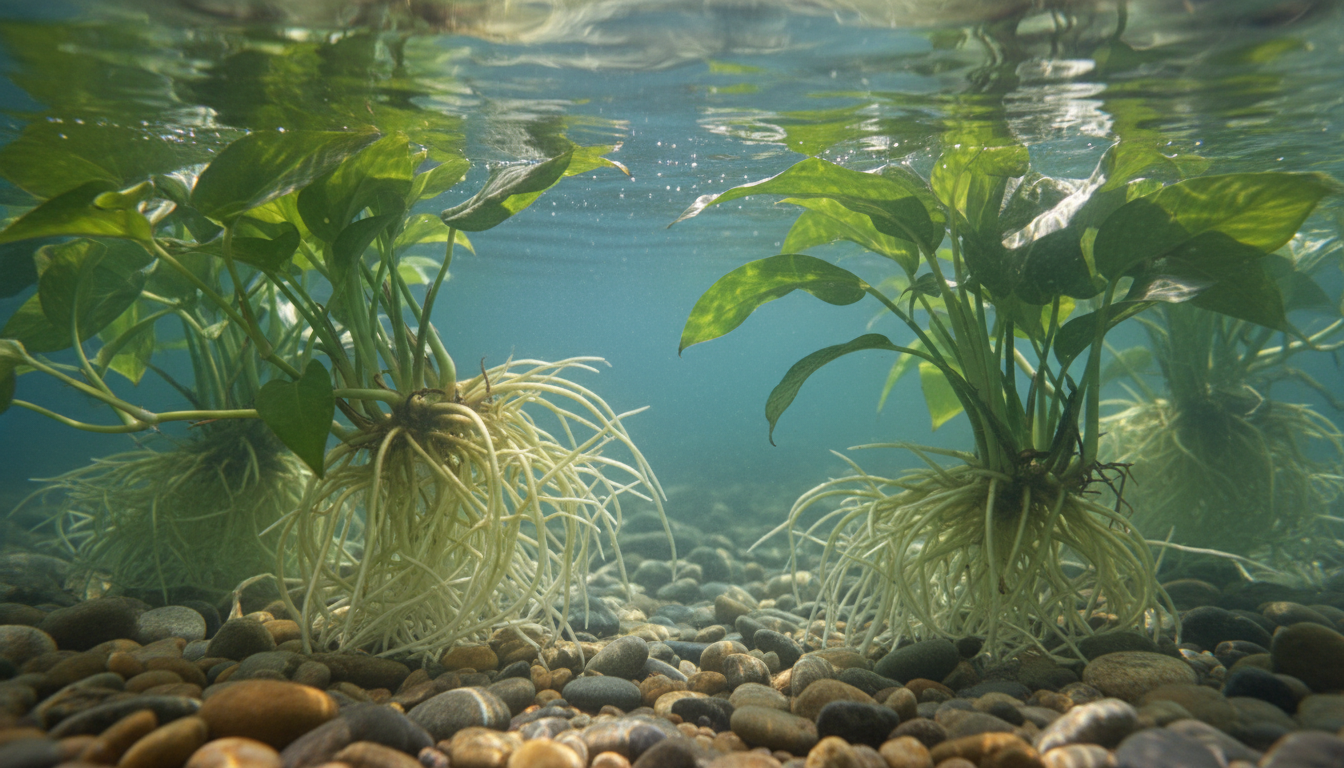 découvrez comment mettre en valeur les racines de vos plantes vertes grâce à une présentation aquatique originale et esthétique qui attire tous les regards.