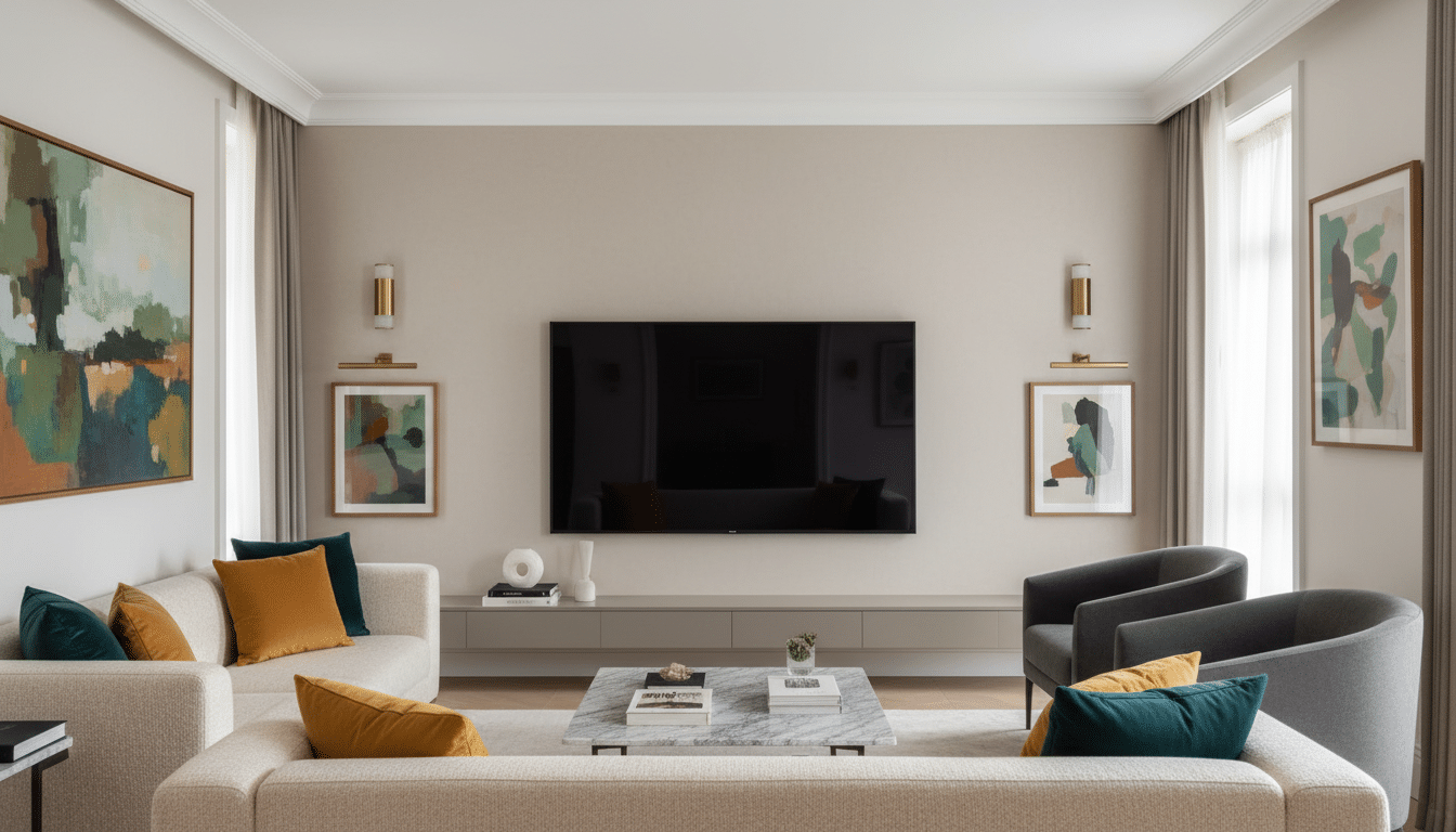 découvrez pourquoi, selon les experts, placer la télévision dans le salon peut nuire à votre décoration et comment éviter de transformer votre espace en un lieu moins harmonieux.