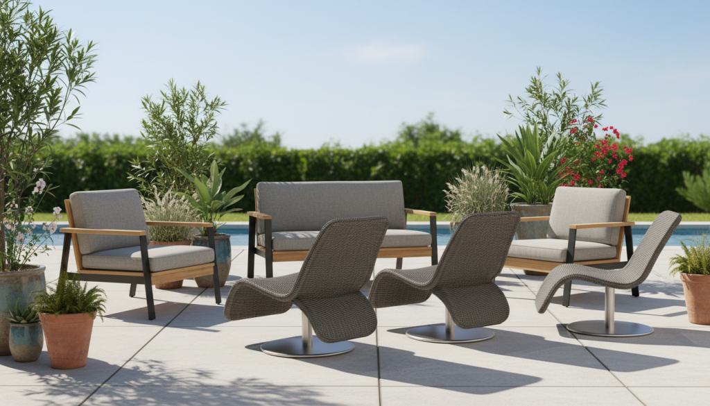 Comment choisir une chaise extérieur design adaptée à votre jardin