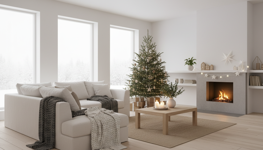 Décoration de noël scandinave : idées et conseils pour un intérieur chaleureux