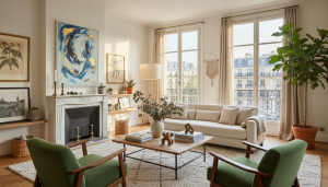 découvrez l'univers élégant de diane leyre à travers une plongée déco exclusive dans son appartement parisien, où elle partage ses coups de cœur design et inspirations.
