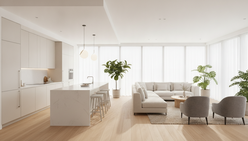Fini le mur entre cuisine et salon : la solution lumineuse plébiscitée par tous les architectes d&rsquo;intérieur