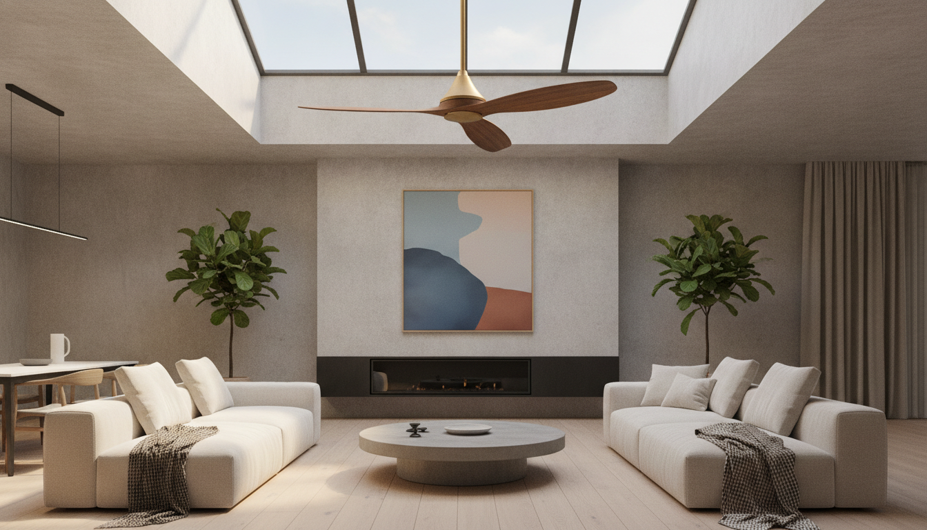 découvrez comment le ventilateur de plafond allie design et fonctionnalité pour apporter élégance et fraîcheur à votre intérieur.