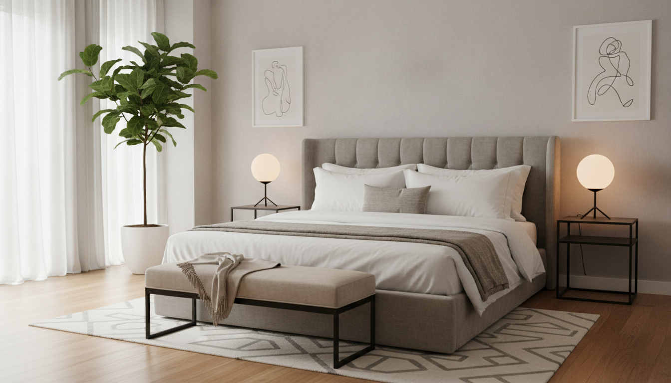 découvrez pourquoi les décorateurs évitent de coller le lit au mur et adoptez l'astuce des hôtels de luxe pour optimiser l'espace et apporter une touche d'élégance à votre chambre.