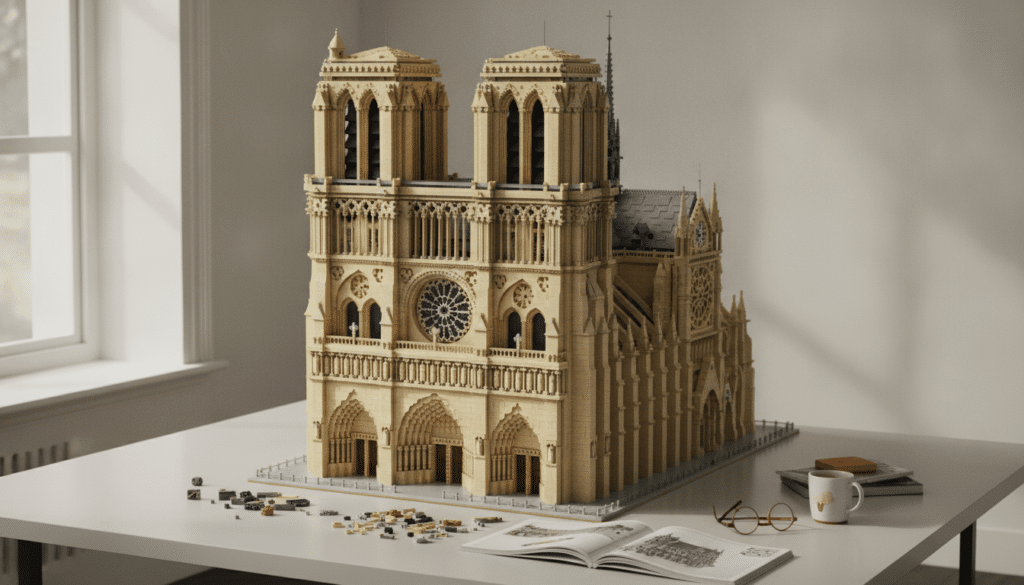 Le colossal set LEGO Notre-Dame de Paris : des dizaines d&rsquo;heures d’assemblage à un prix abordable