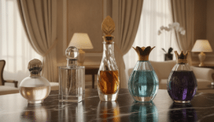découvrez cinq flacons d'exception pour apporter une élégance olfactive unique et sublimer l'atmosphère de votre intérieur avec raffinement.