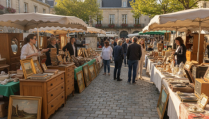 découvrez la prochaine brocante professionnelle à granville, réunissant une quarantaine d'exposants passionnés pour une journée riche en découvertes et bonnes affaires.