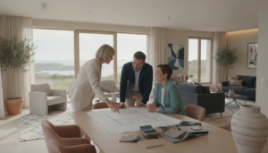 découvrez mathilde cardonnel, votre experte de confiance au cotentin, qui vous accompagne du conseil à la supervision complète de vos projets d'intérieur, pour un résultat personnalisé et de qualité.