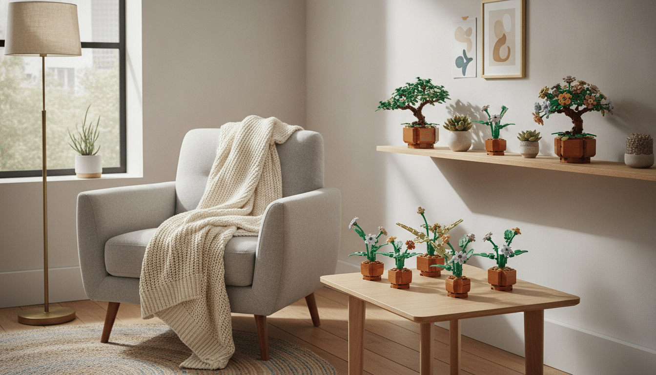 découvrez le set lego botanicals des petites plantes dansantes, une décoration ludique et abordable qui apporte une touche originale et animée à votre intérieur.