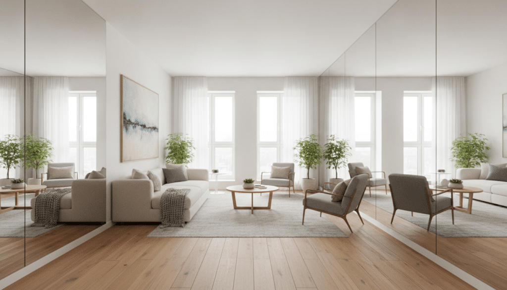 Découvrez l&rsquo;astuce simple qui agrandit visuellement votre appartement en un clin d&rsquo;œil et vous fait gagner des mètres carrés