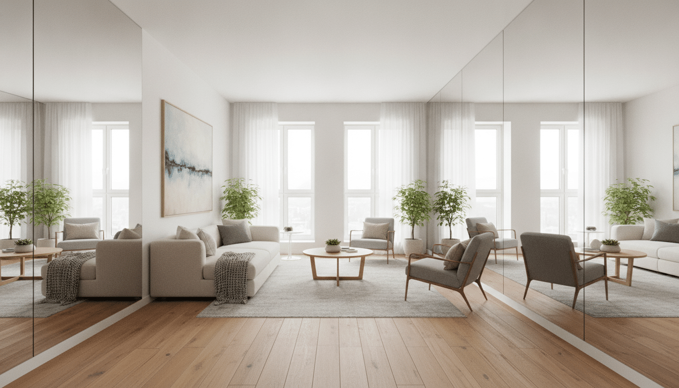 découvrez une astuce facile et rapide pour agrandir visuellement votre appartement et gagner de précieux mètres carrés en un clin d'œil.