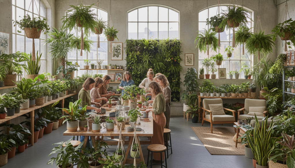 Une pépinière urbaine au cœur de Vannes : plantes d’intérieur, atelier botanique et aménagement végétal