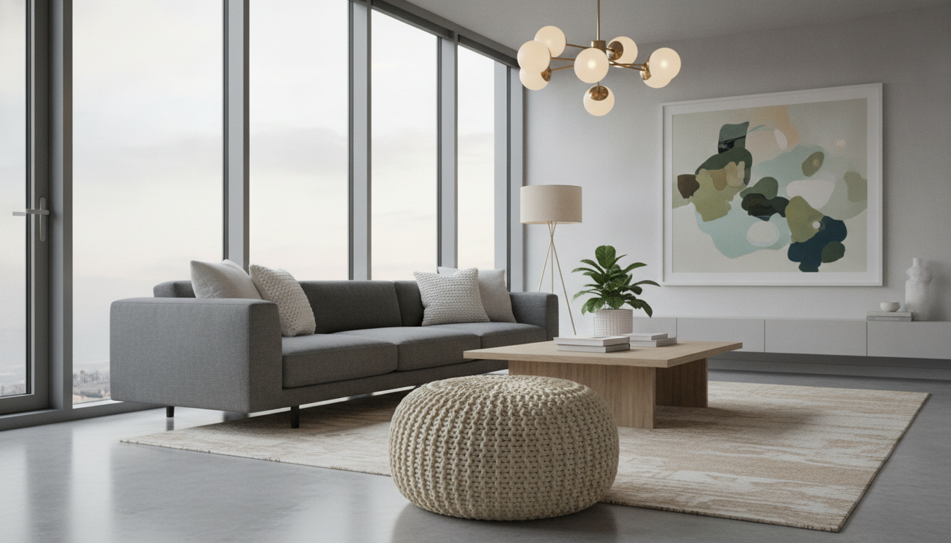 découvrez comment le pouf apporte une touche de style et de confort à votre décoration intérieure, en s'intégrant parfaitement dans tous vos espaces de vie.