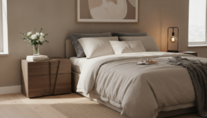 découvrez comment le simple remplacement de mes tables de chevet a transformé ma chambre et suscité l'admiration de mes amis, sans avoir fait appel à un décorateur.
