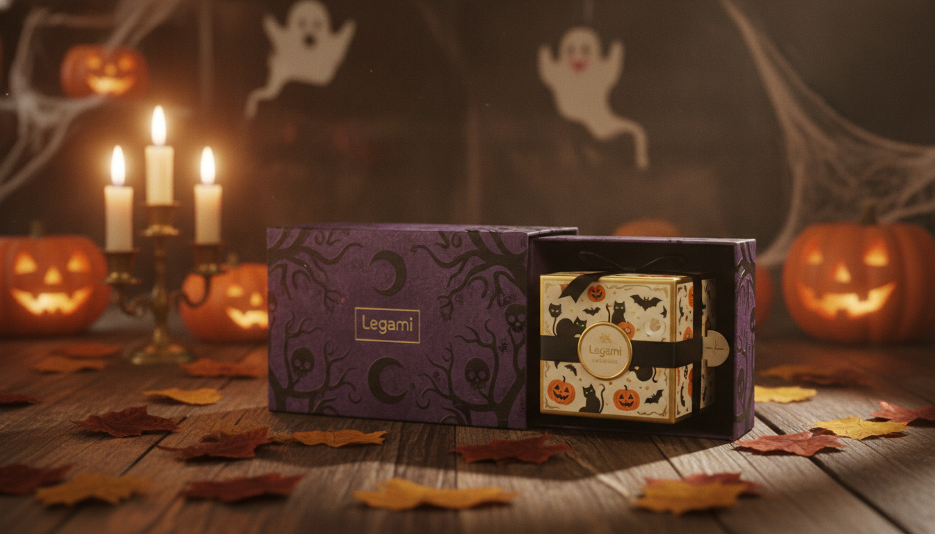 découvrez le coffret exclusif halloween de legami, une édition limitée renfermant une mystérieuse blind box pour une expérience unique et surprenante.