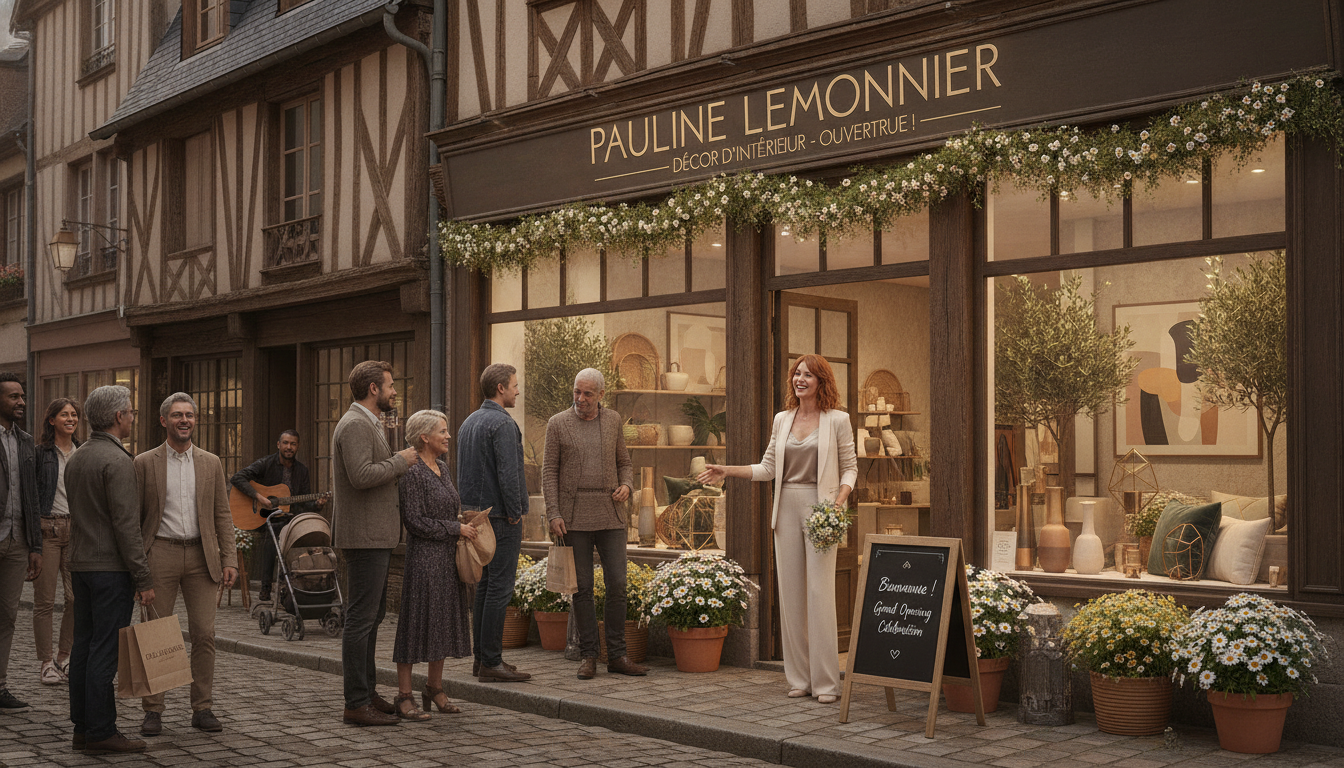 découvrez la nouvelle boutique déco de pauline lemonnier au cœur de rouen, alliant passion et créativité pour sublimer votre intérieur.